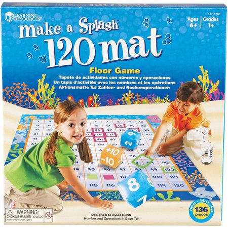 LEARNING RESOURCES Make a Splash™120 Mat Floor Game 1772